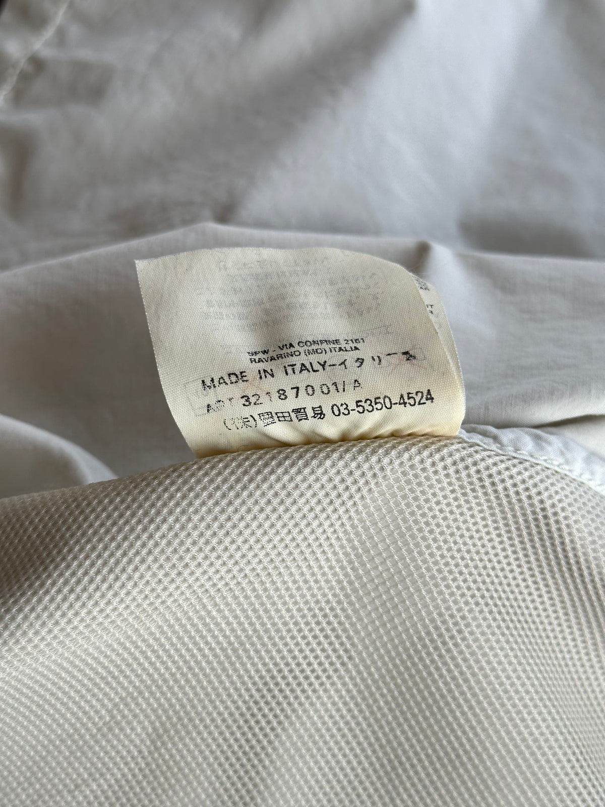 SS'2000 C.P. COMPANY Cotton/Nylon coat