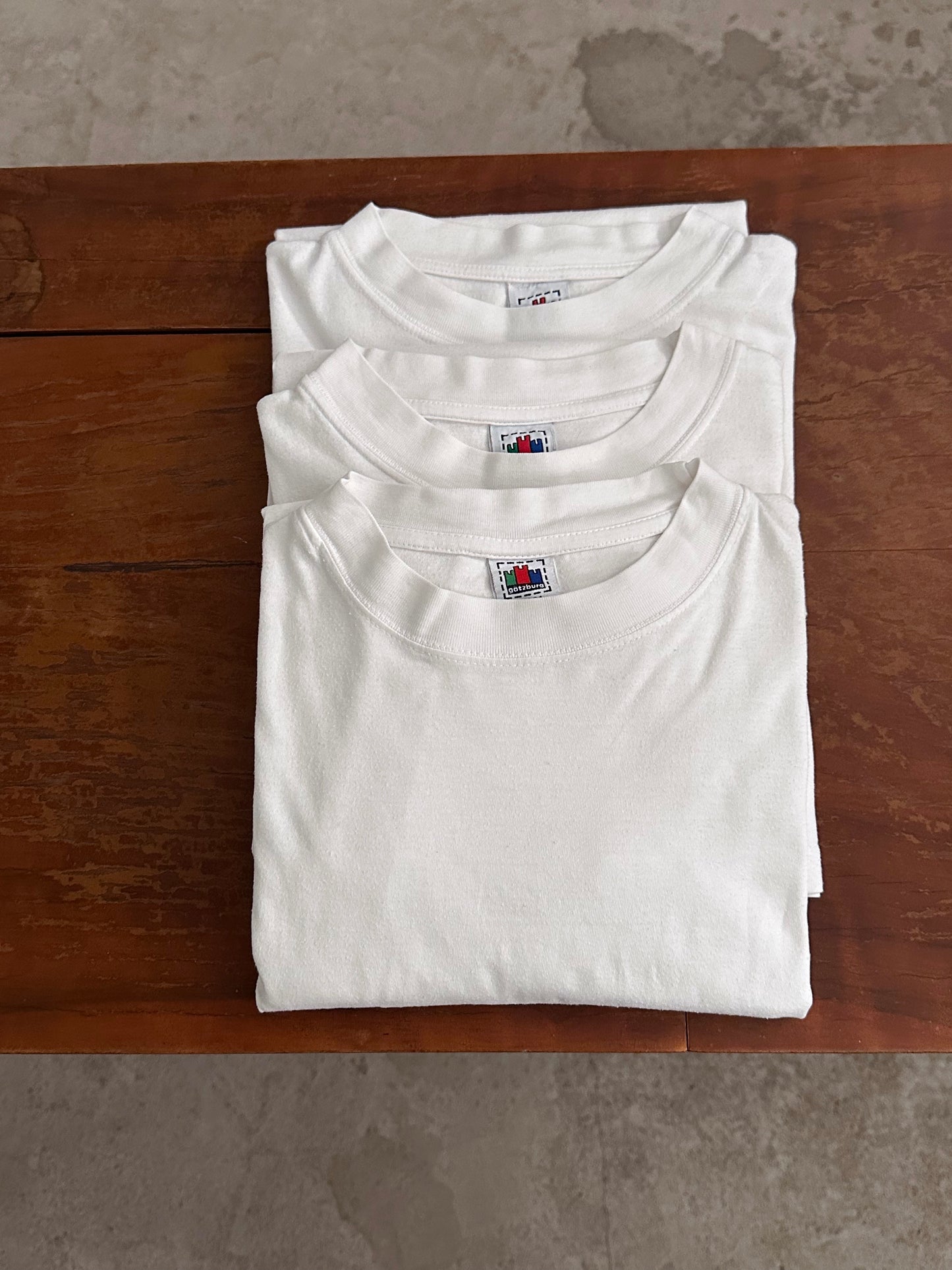 White tee 3‑Pack - XL