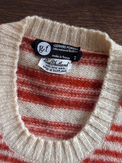 French shetland wool vest