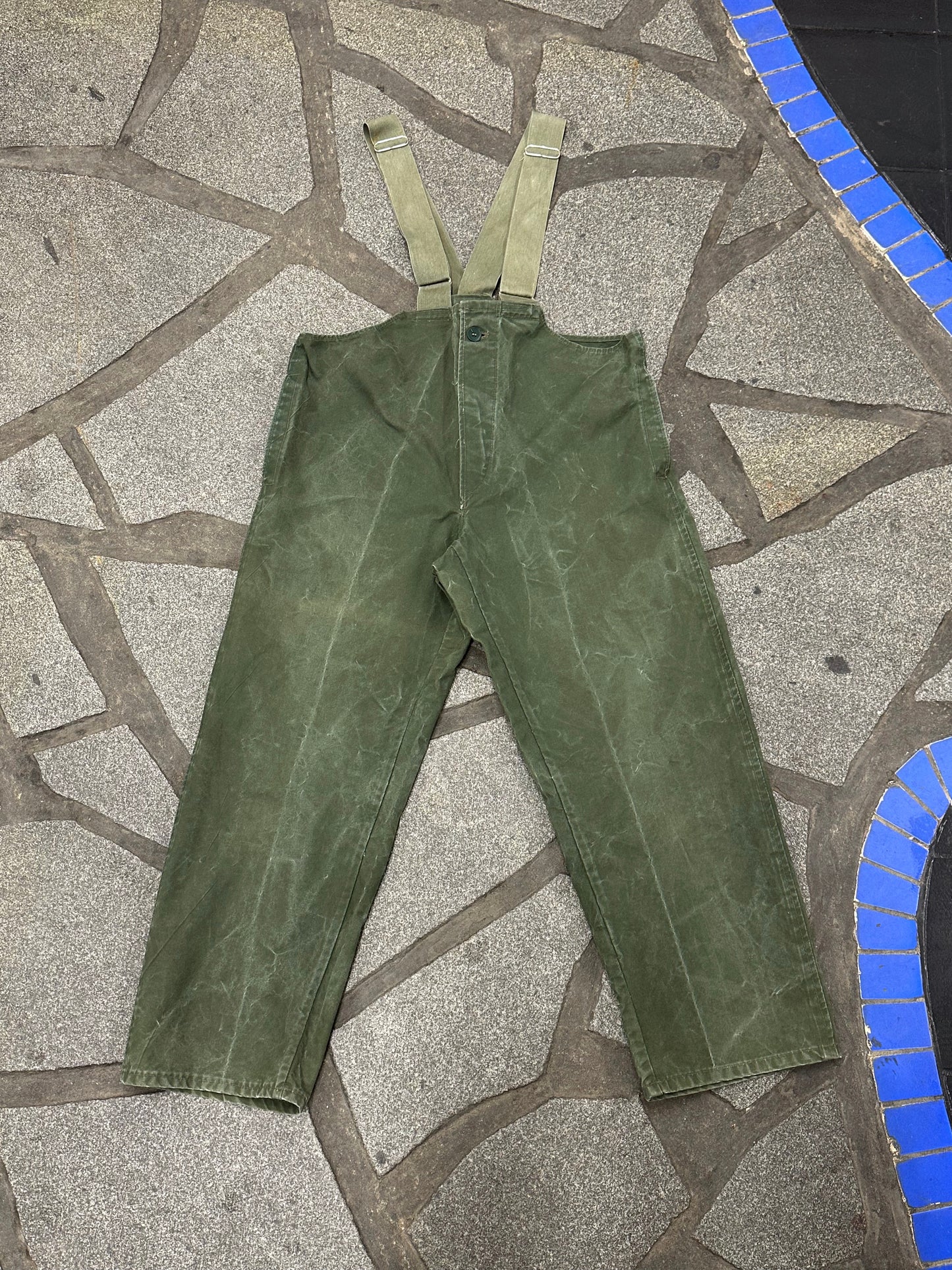 1960s German work overalls