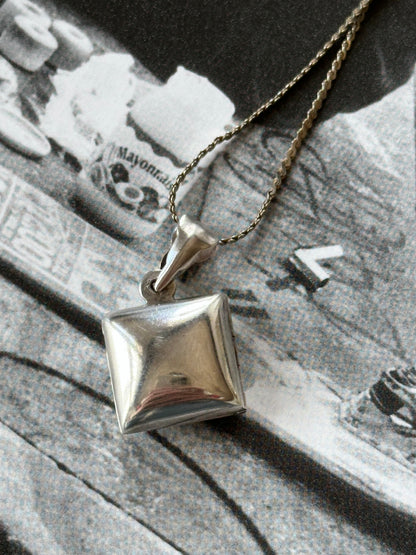 locket pendant necklace Ag925