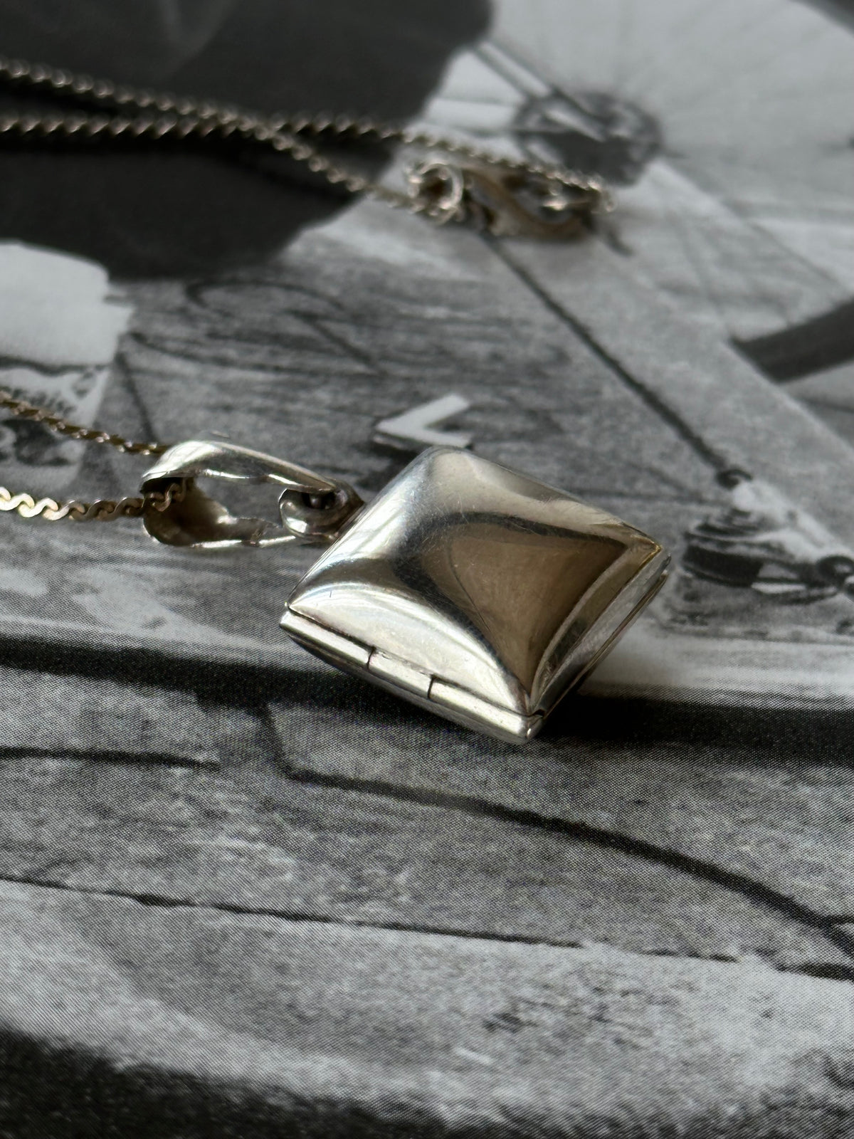 locket pendant necklace Ag925