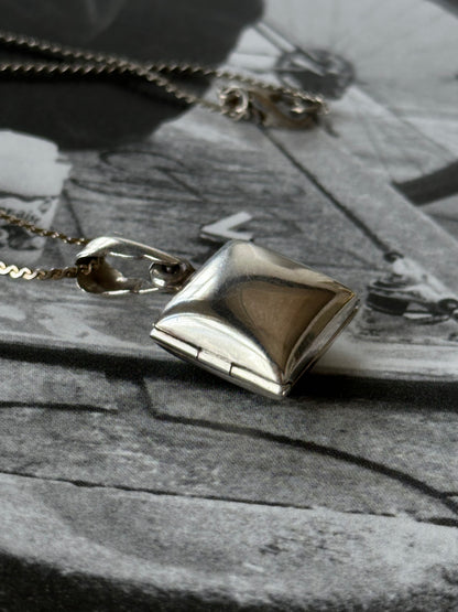 locket pendant necklace Ag925