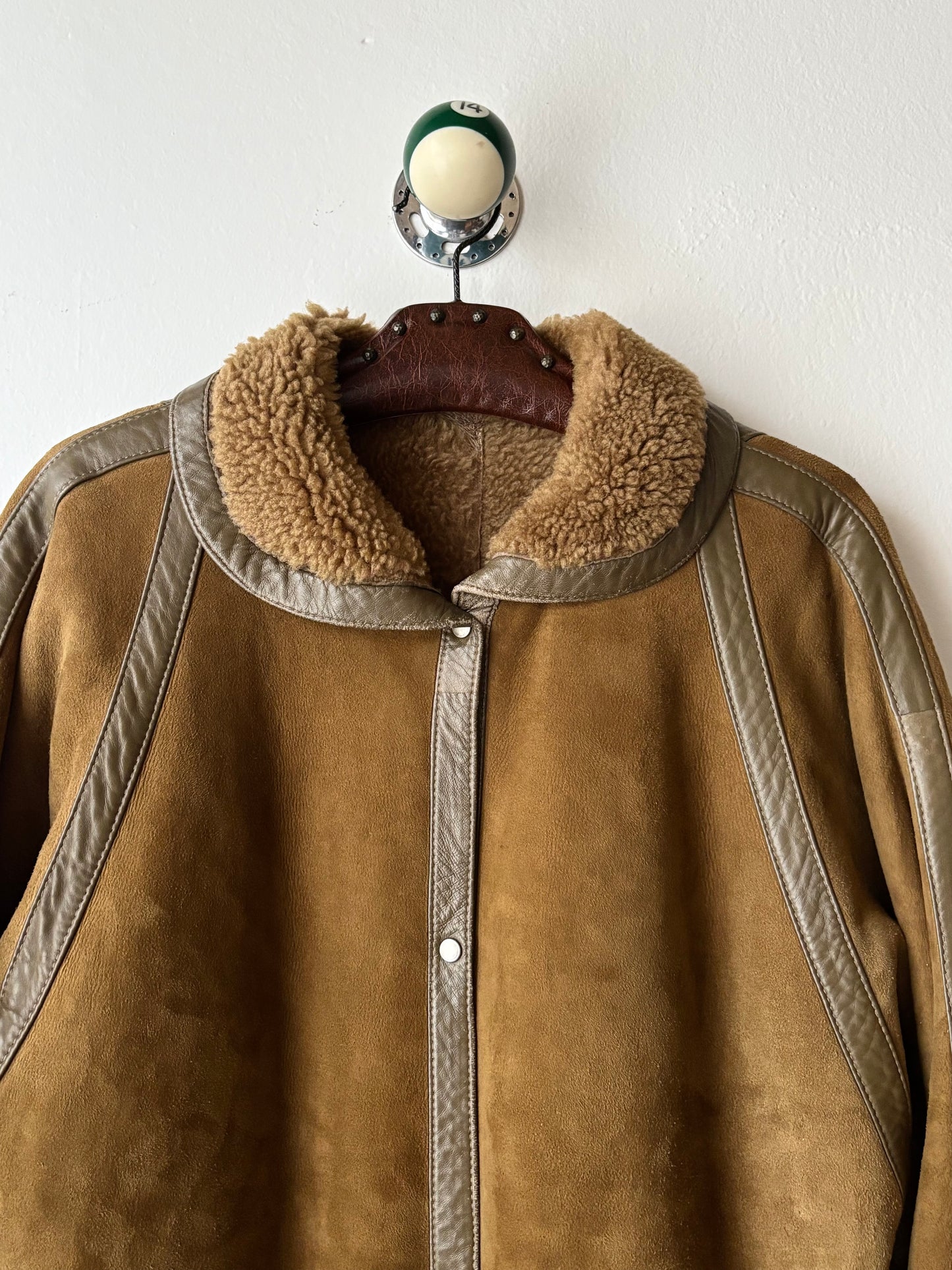 France vintage shearling jacket