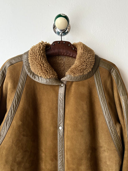 France vintage shearling jacket
