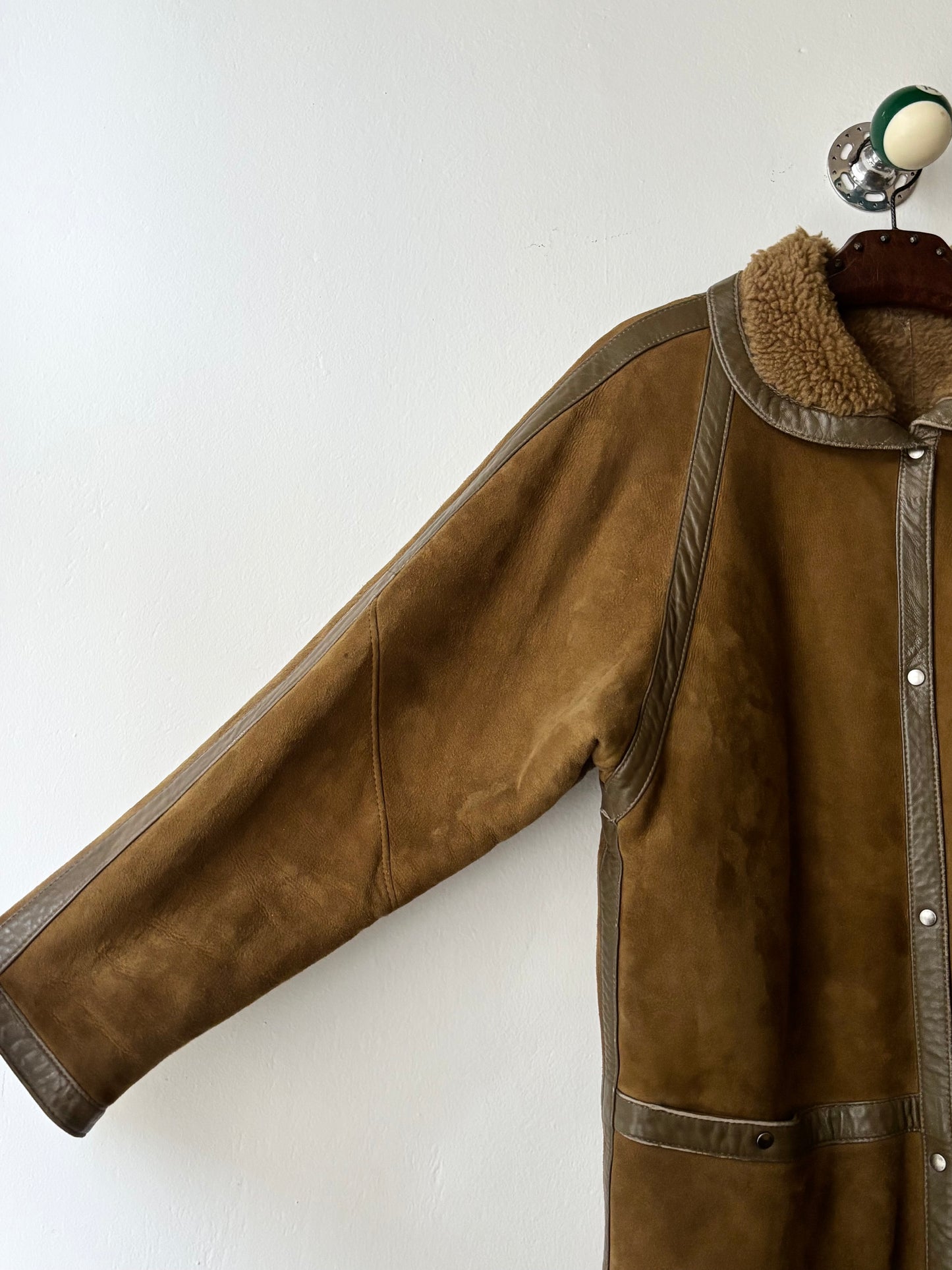 France vintage shearling jacket