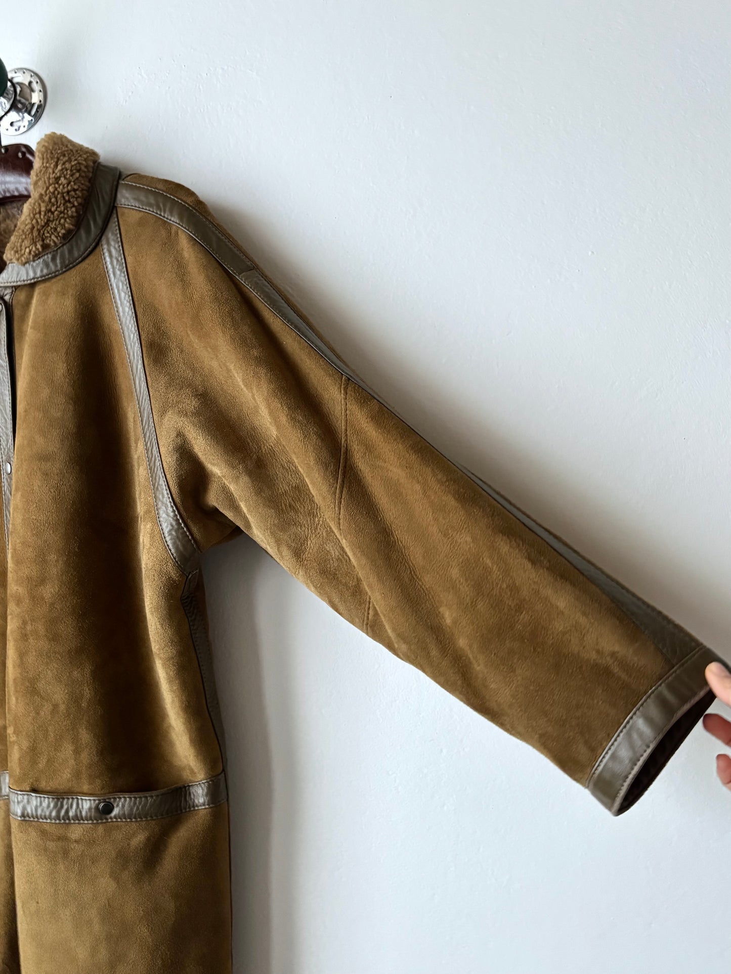 France vintage shearling jacket