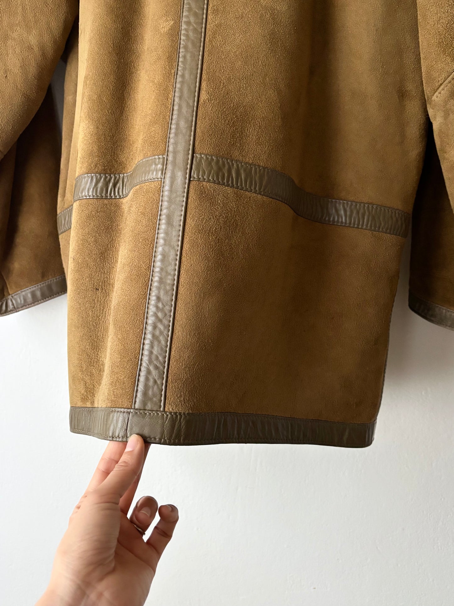 France vintage shearling jacket