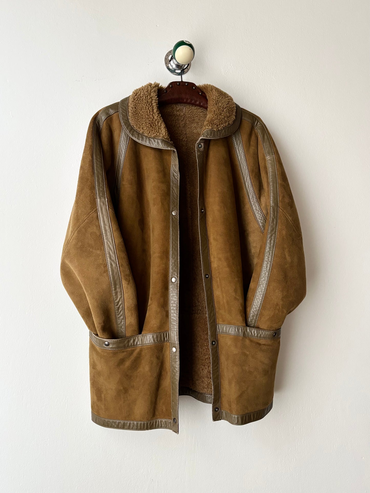 France vintage shearling jacket
