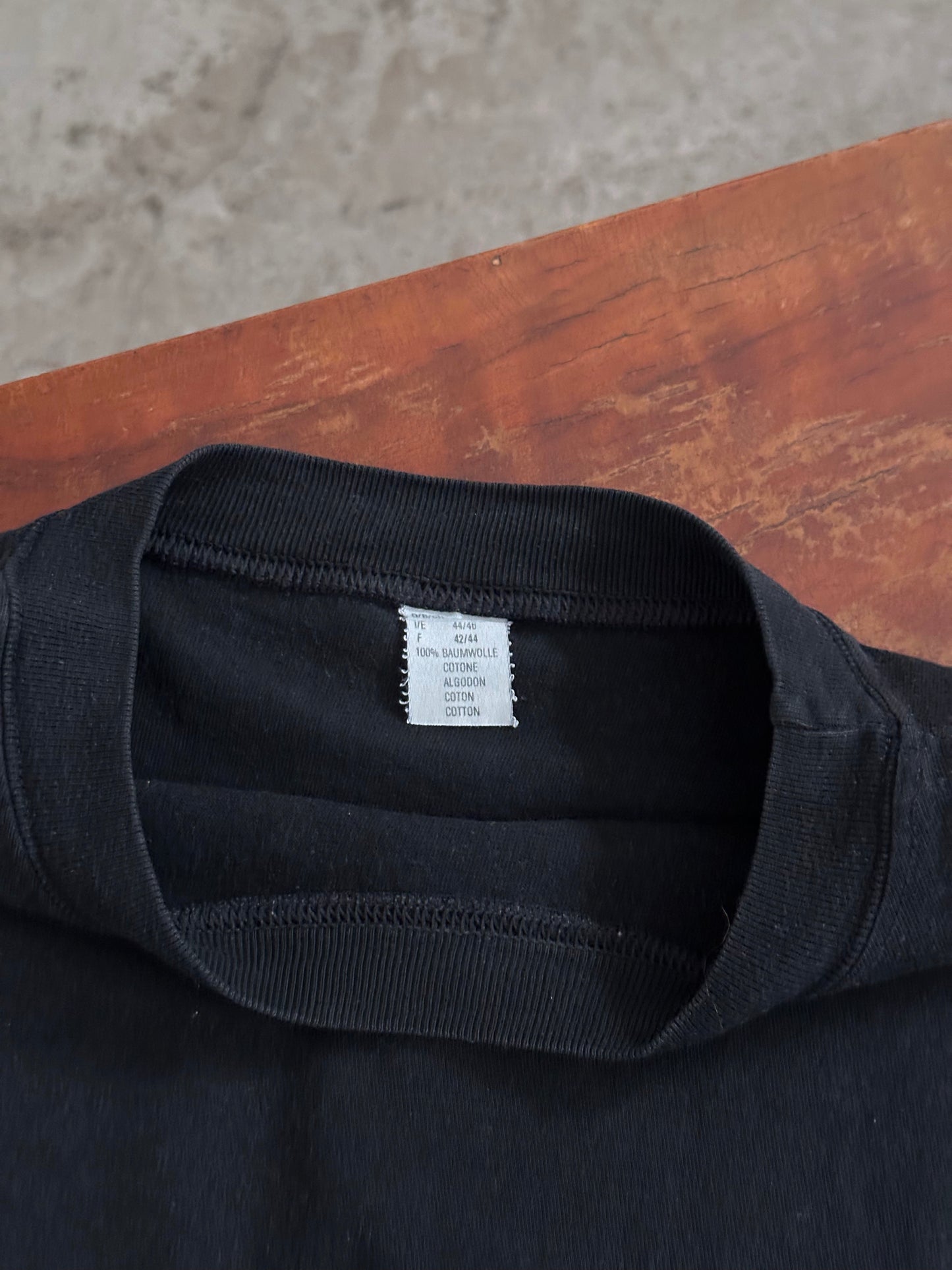 Black & white 3‑pack tees - L-XL