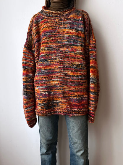 Nepal roll-neck sweater