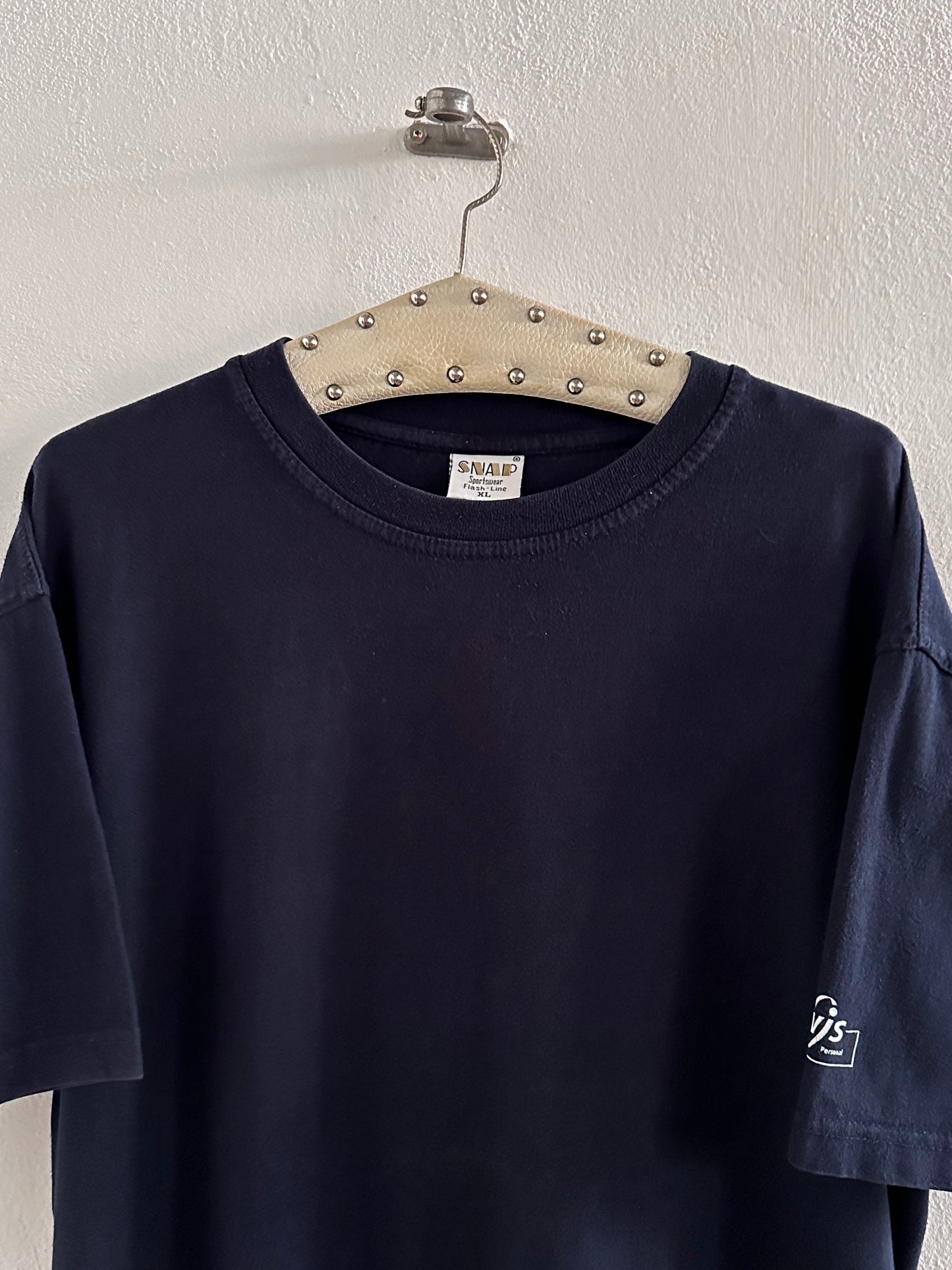 Black & white 3‑pack tees - L-XL