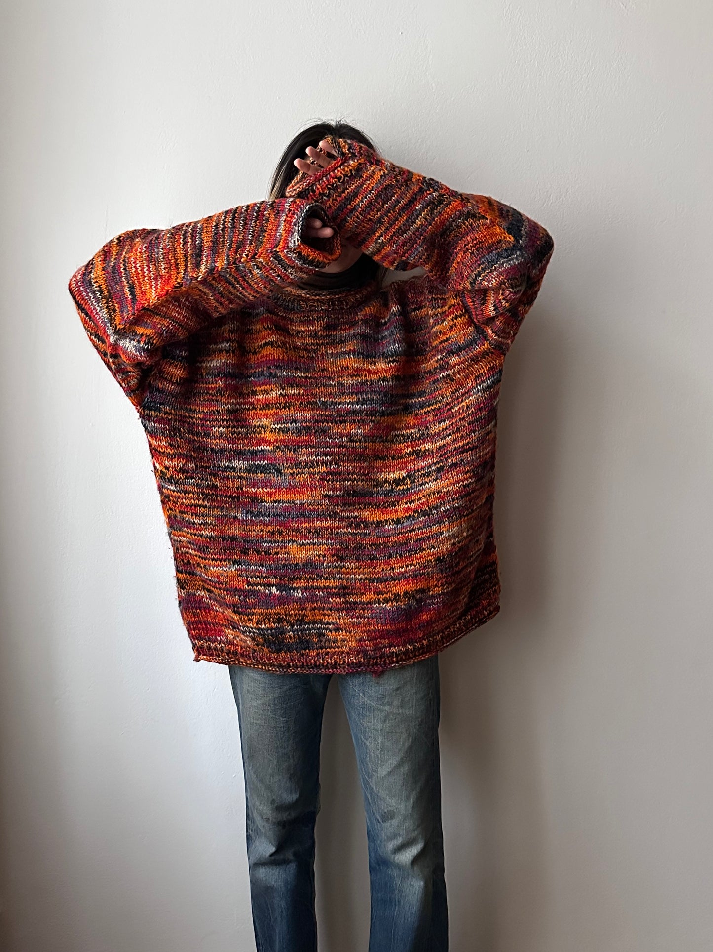 Nepal roll-neck sweater