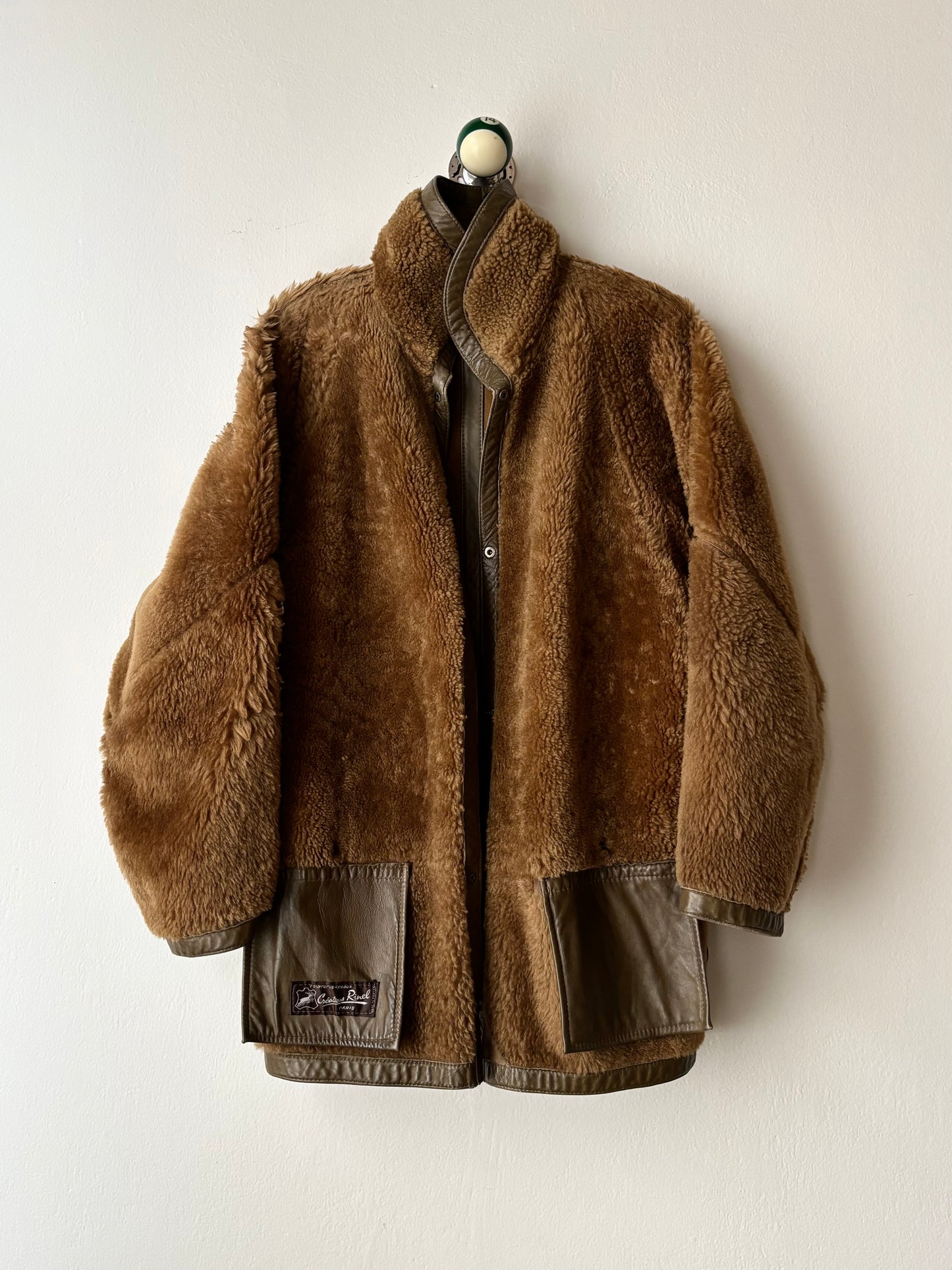 France vintage shearling jacket