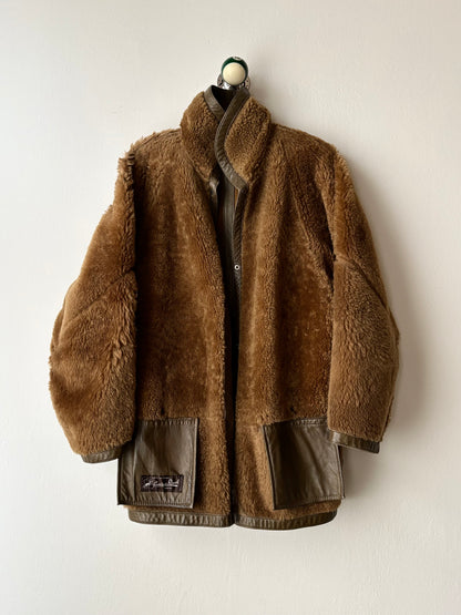 France vintage shearling jacket