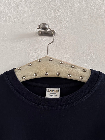 Black & white 3‑pack tees - L-XL