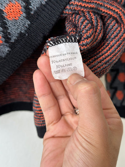 Wool/Acrylic Knit Sweater