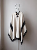 vintage rug poncho