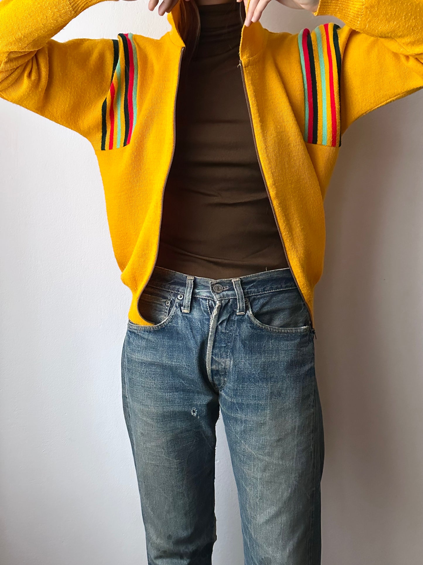 70-80s German knit jacket