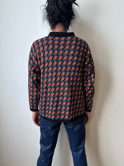 Wool/Acrylic Knit Sweater
