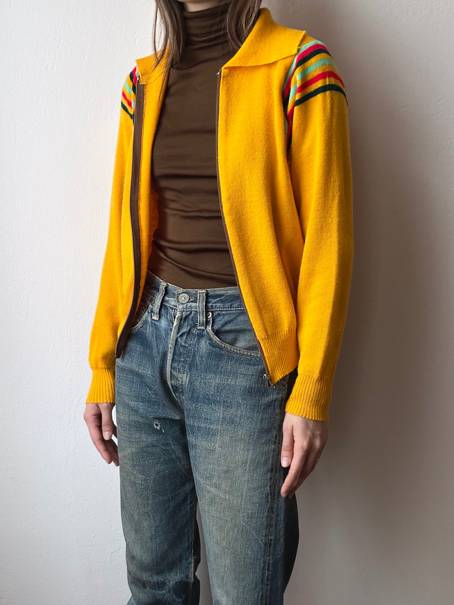 70-80s German knit jacket
