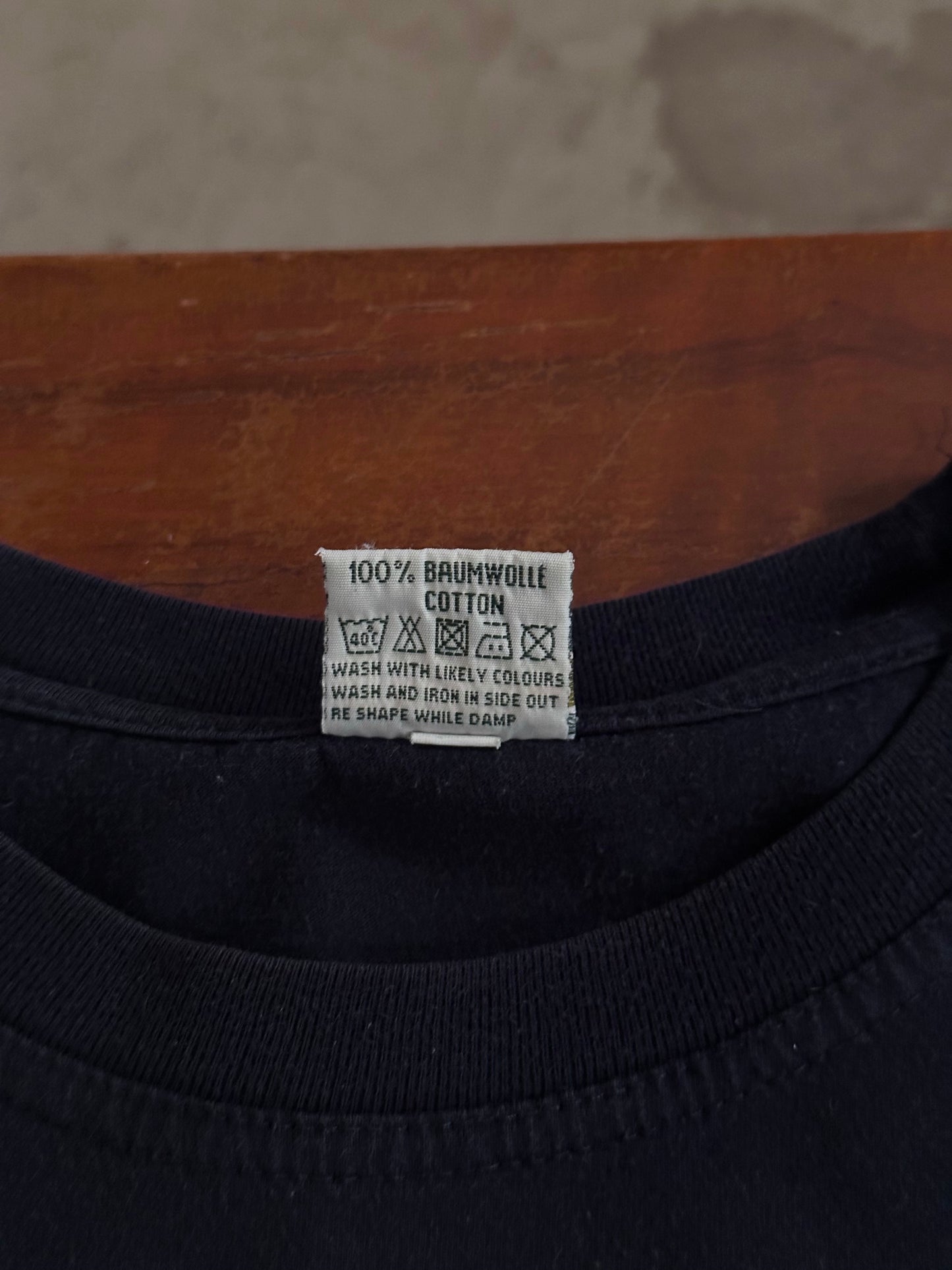 Black & white 3‑pack tees - L-XL