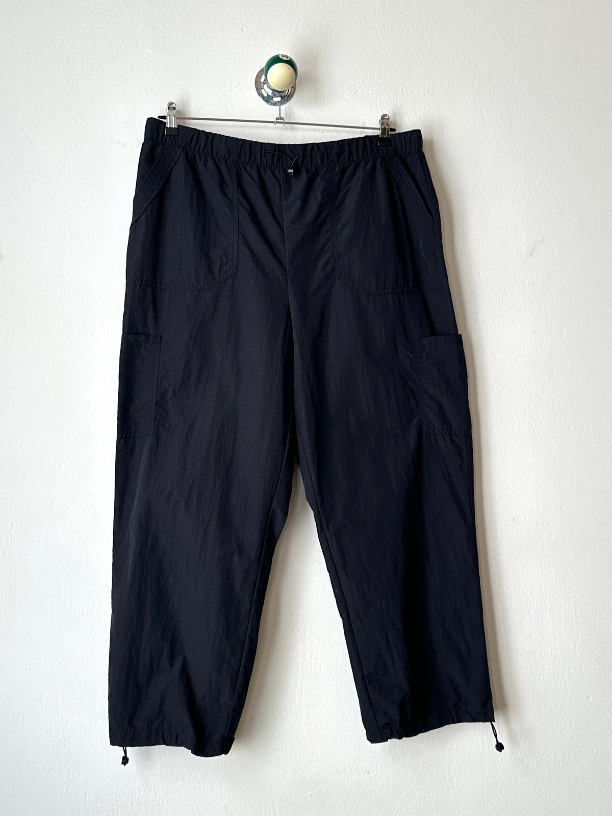 Black Nylon trousers - ~w37