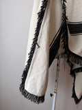 vintage rug poncho