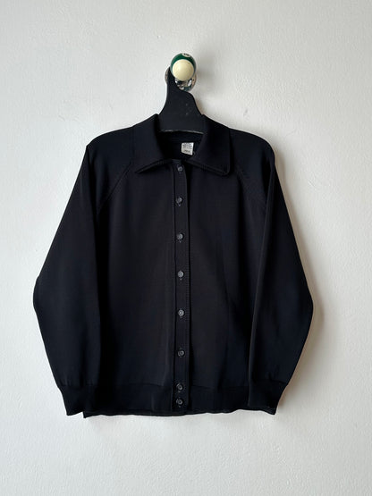 1980s Black Poly jacket