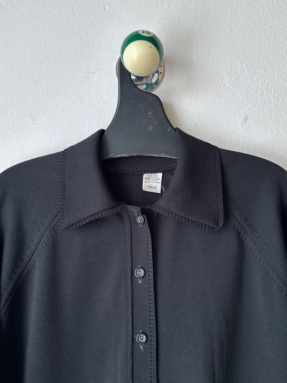 1980s Black Poly jacket