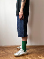 90's Vintage denim shorts 90年代 デニム ショーツ Praha Prague Vintage store プラハ  古着屋 ユーロ古着 ヨーロッパ古着