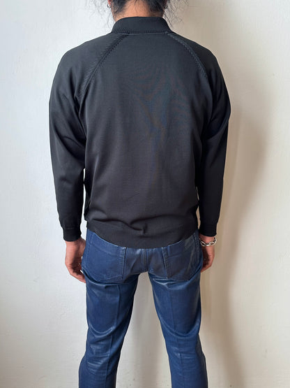 1980s Black Poly jacket