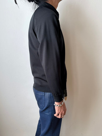 1980s Black Poly jacket