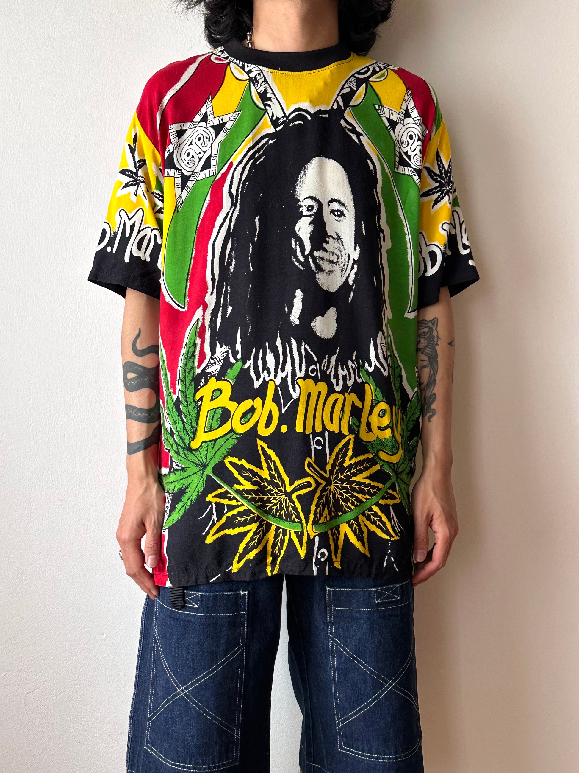 Bob marley 90's T-shirt Tee ボブマーリー プラハ 古着屋 ユーロ古着 ヨーロッパ古着 Praha Prague Vintage store