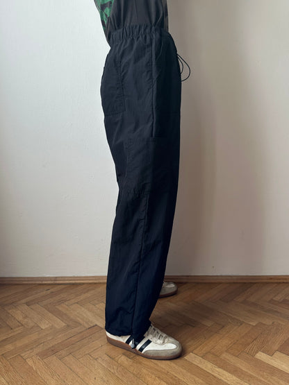 Black Nylon trousers - ~w37