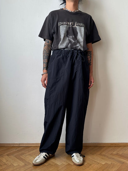 Black Nylon trousers - ~w37