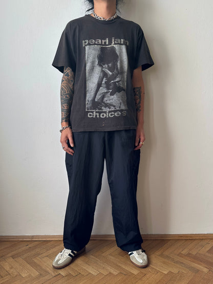 Black Nylon trousers - ~w37