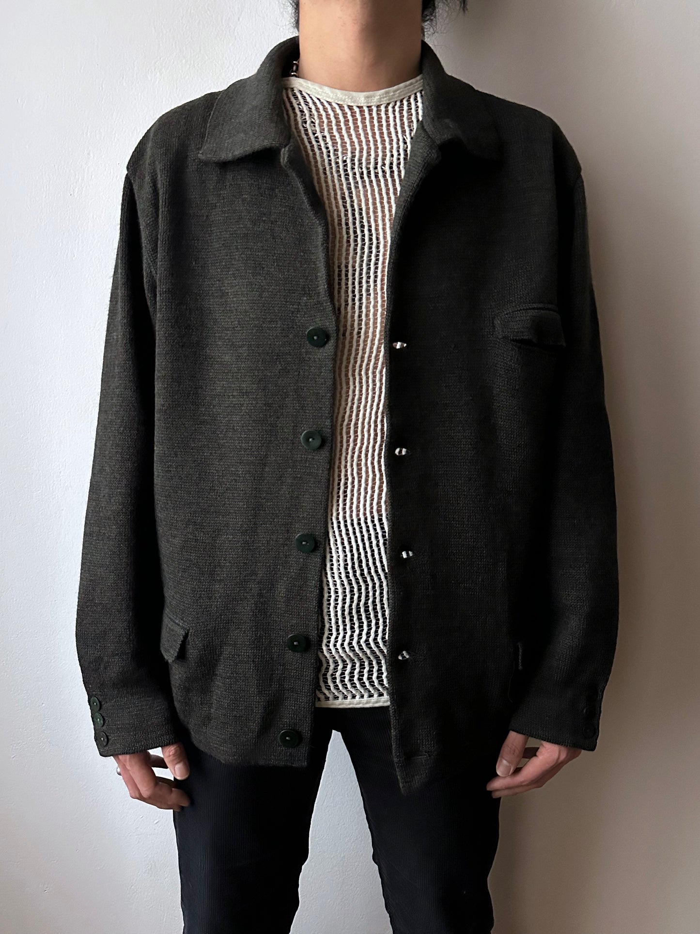 1960s Wool knit jacket, Germany