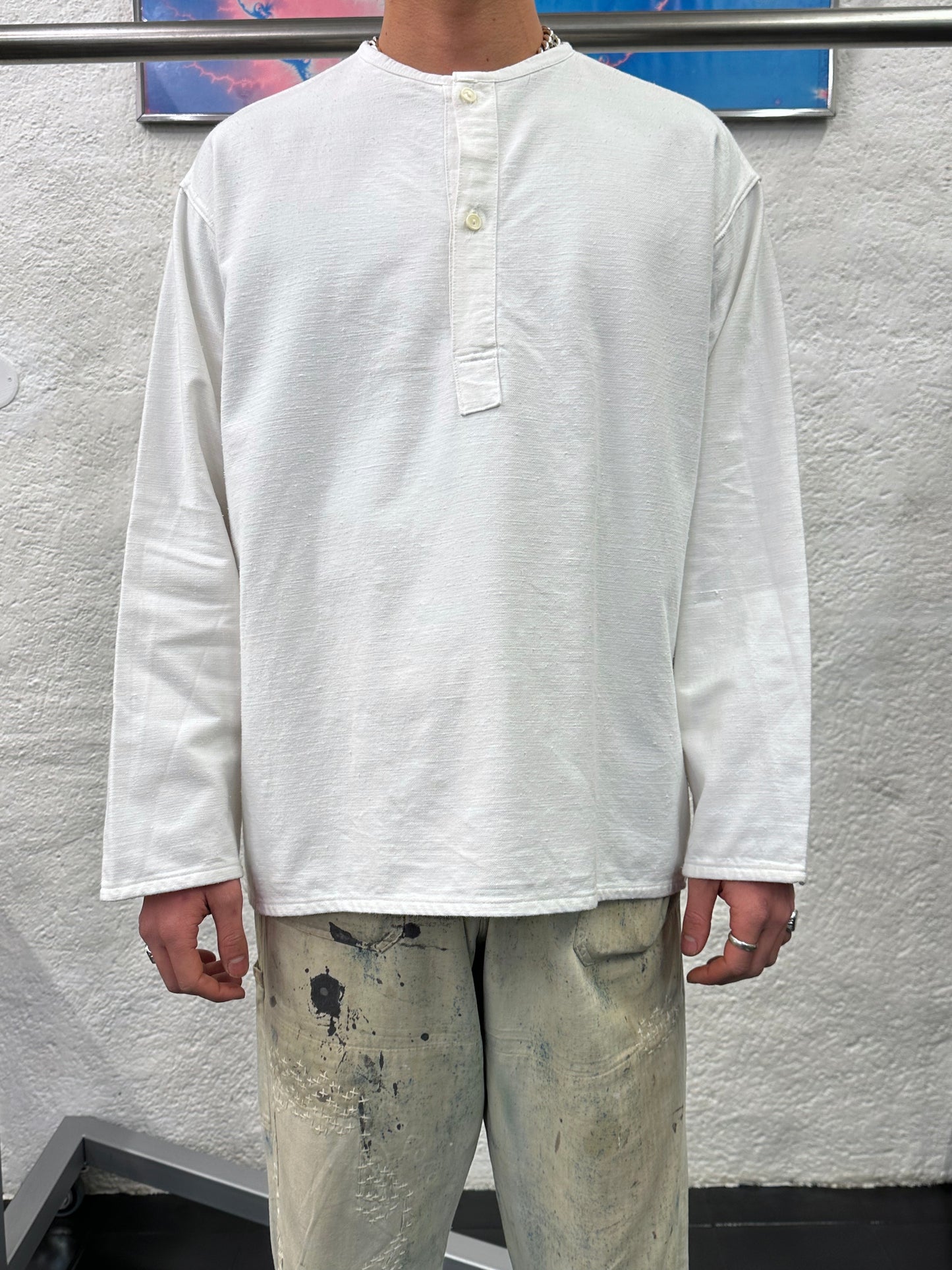 1970s Russian military sleeping shirt