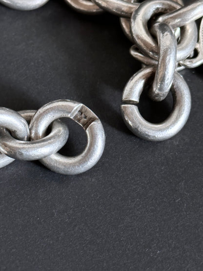 ~1960's French silver bracelet with franc