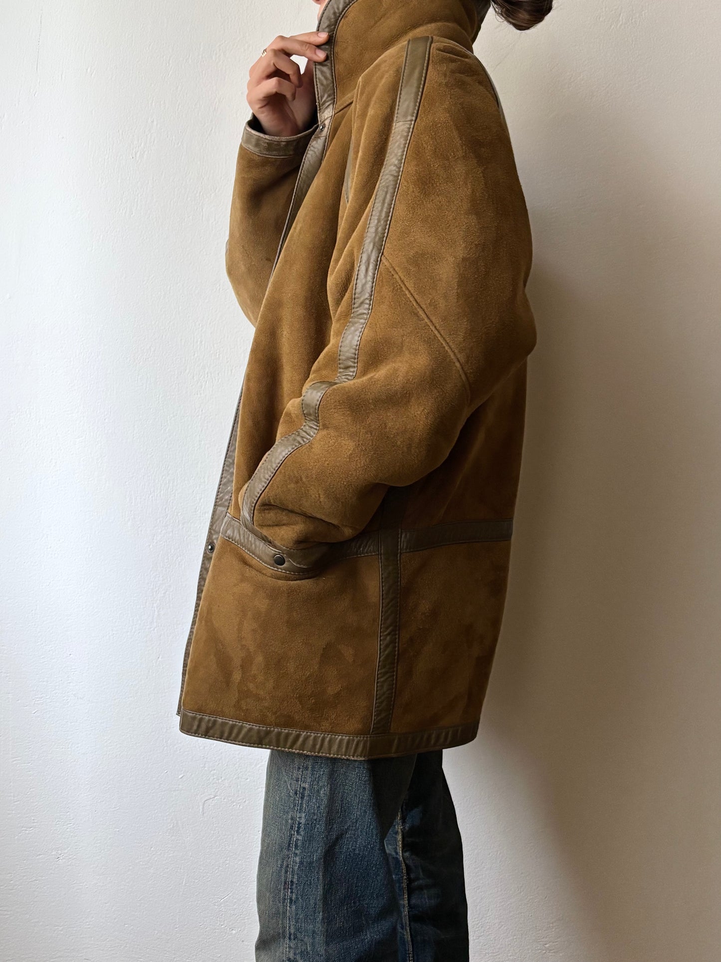 France vintage shearling jacket