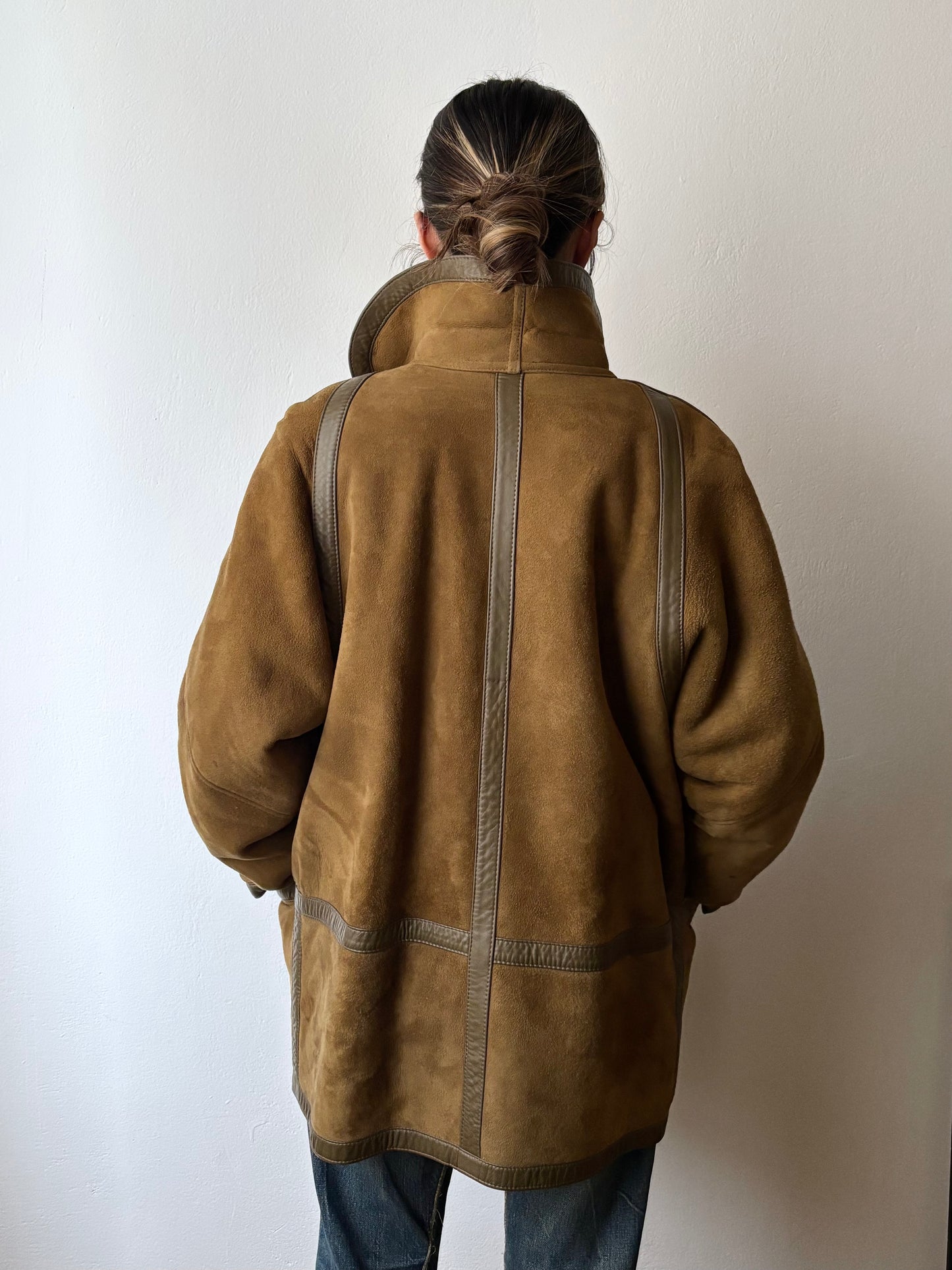 France vintage shearling jacket
