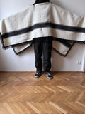 vintage rug poncho