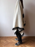 vintage rug poncho