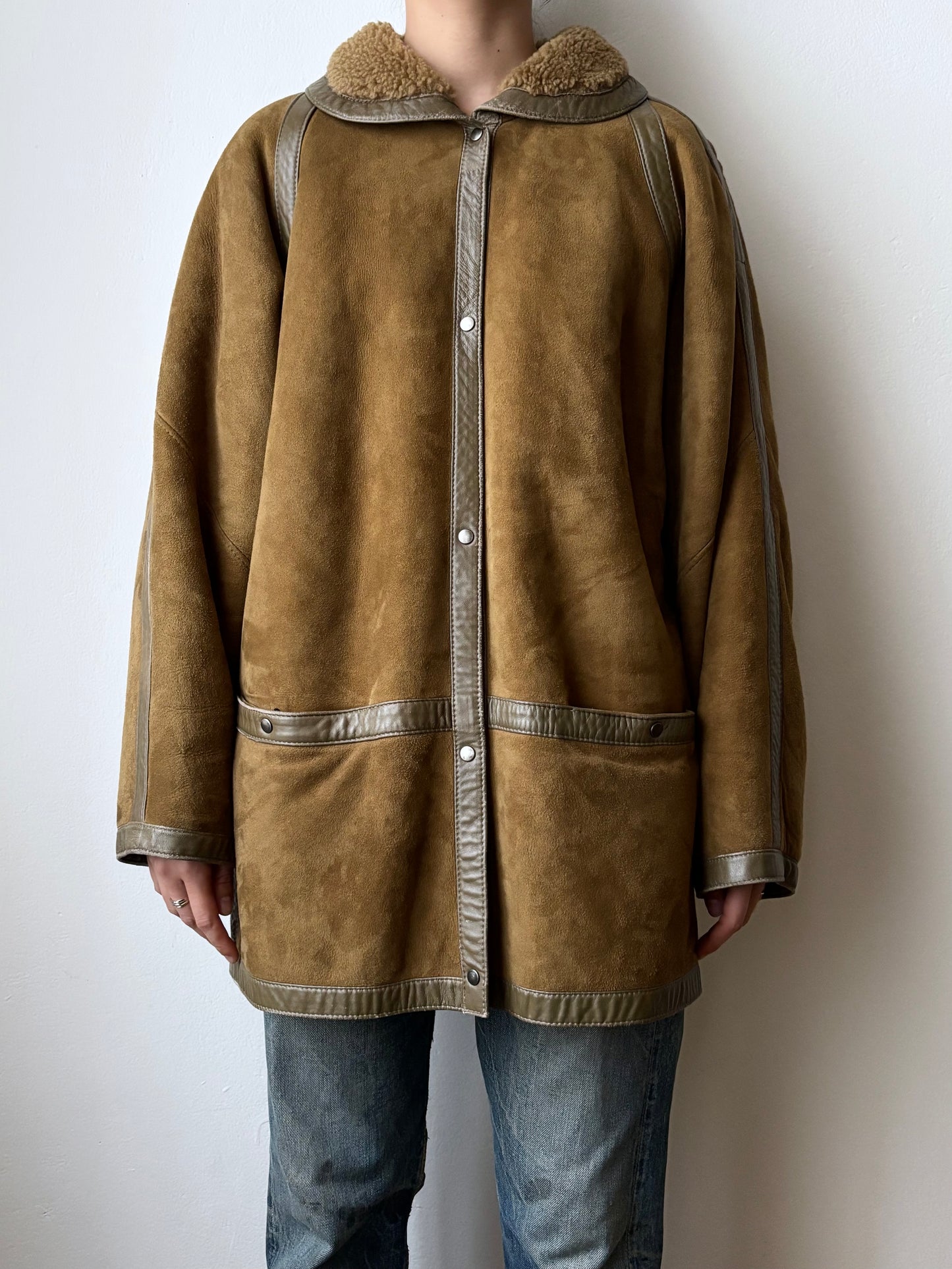 France vintage shearling jacket