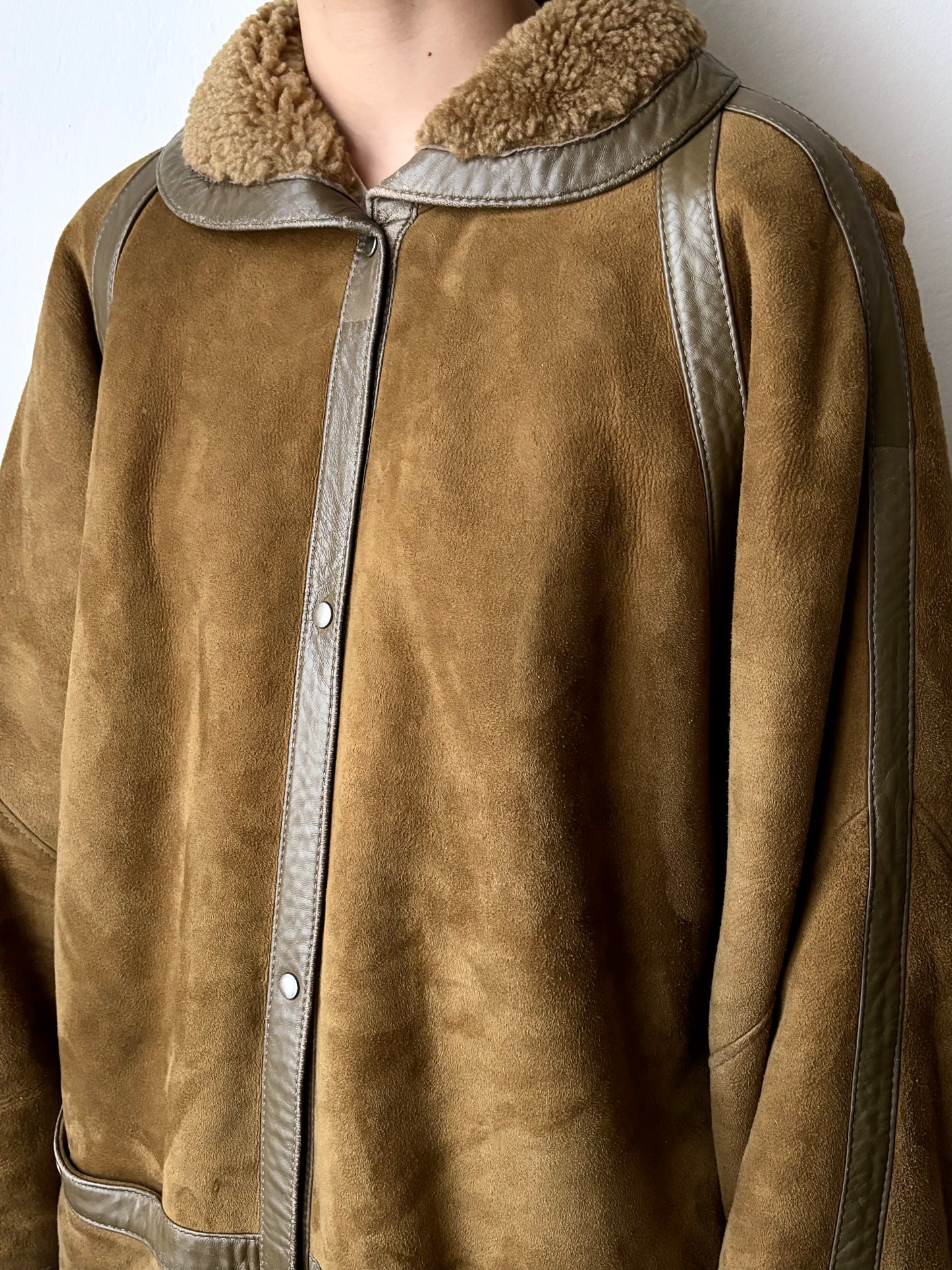 France vintage shearling jacket