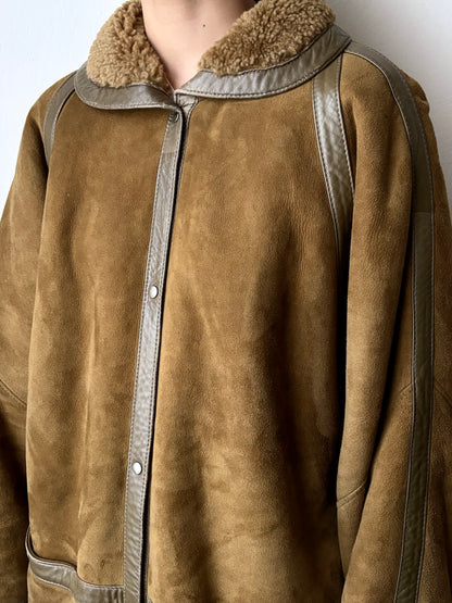 France vintage shearling jacket