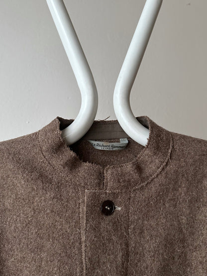 60's German Work Shirt Jacket Brown Toto Praha Prague Vintage clothing store プラハ 古着屋 古着 ドイツ ワーク ユーロワーク ユーロ古着 ヨーロッパ古着 ヨーロッパワーク Made in Germany German work Rare ヴィンテージ 