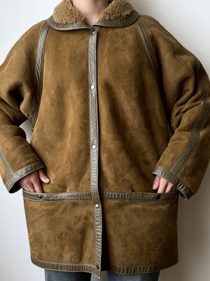 France vintage shearling jacket