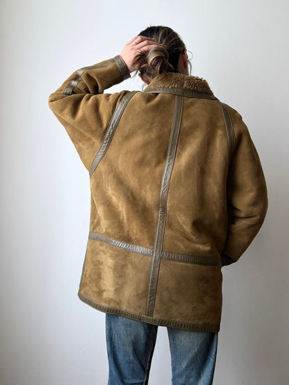 France vintage shearling jacket